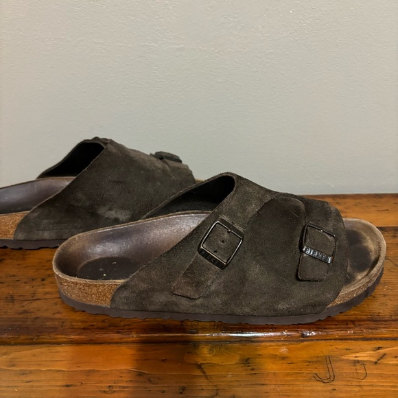Birkenstock Zurich mocha brown suede sandal - Picture 4 of 6